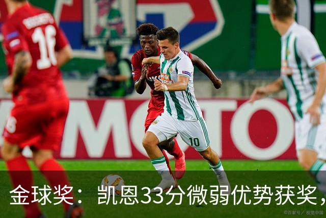 金球奖：凯恩33分微弱优势获奖，姆巴佩险些逆袭，亚马尔第三